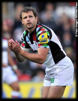 Leicester Tigers Harlequins Nick Evans